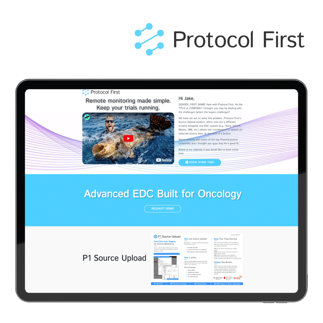 Protocolfirst Landing Page